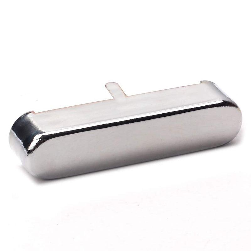 Alnicov Guitar Neck Pickup Cover for TL Tele Telecaster Style Electric Guitar Chrome