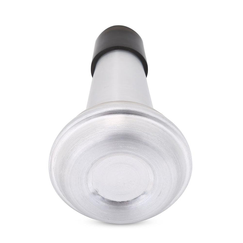 Trumpet Practice Mute, Trumpet Mute Aluminum Alloy Trumpet Mute with Rubber Practice Brasses Musical Instrument Upgrade Part Accessory