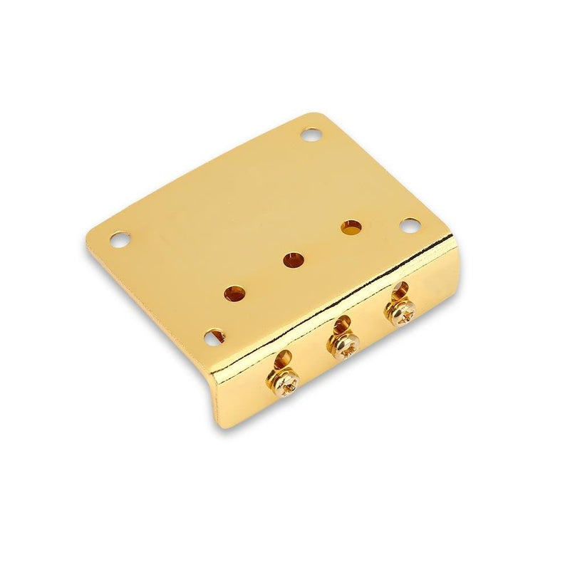 Electric Guitars 3-string Fixed Bridge Replacement Parts for Cigarbox Electric Guitars gold