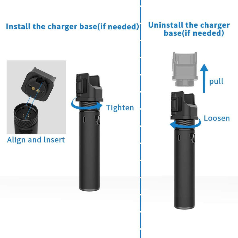 [AUSTRALIA] - Smatree Extension Rod Power Stick, 5000mAh Portable Osmo Pocket 2 Power Bank with Tripod Compatible with DJI Osmo Pocket 2 & DJI Osmo Pocket 