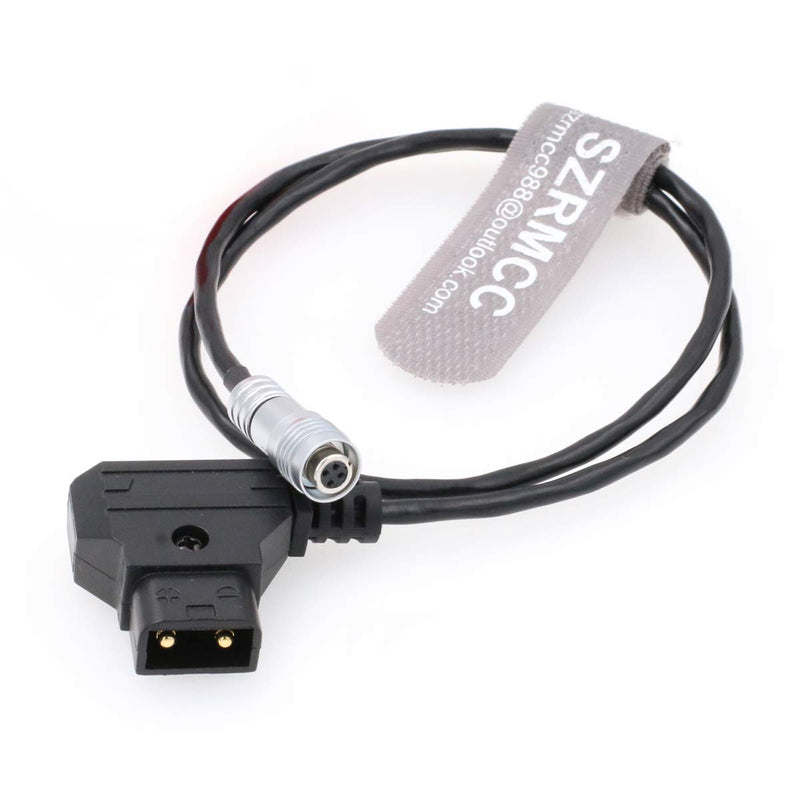 SZRMCC D-tap to XS6 4 Pin Female Plug Power Cable for IKAN Portkeys BM5 BM7 HH7 HS7T Monitor (Straight Cable, Straight) Straight Cable