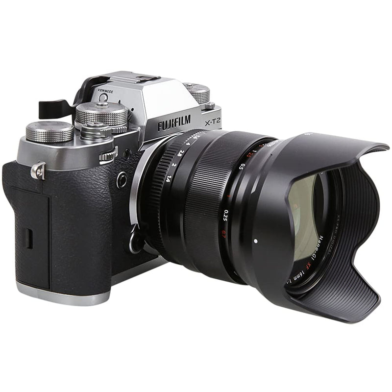 Foto&Tech Metal Hot Shoe Thumb Grip for Slow Shutter Speeds and Stable Thumb Rest, Compatible with Fujifilm Fuji XT-1 XT-2 XT-3 XT-4, XT4 XT3 XT2 XT1, X-T30 XT20 XT10 (Black) Black