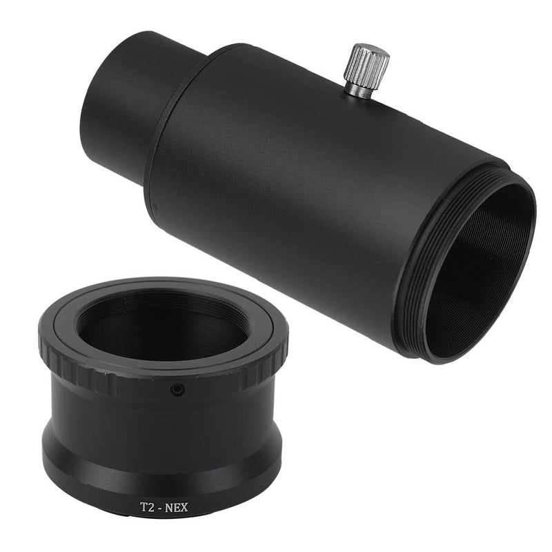 Extension Tube Kit,Fixed Photography Astronomical Telescope 1.25In M42*0.75mm Extension Tube Adapter Ring for T2 Mount Telescope for Sony E Mount Camera