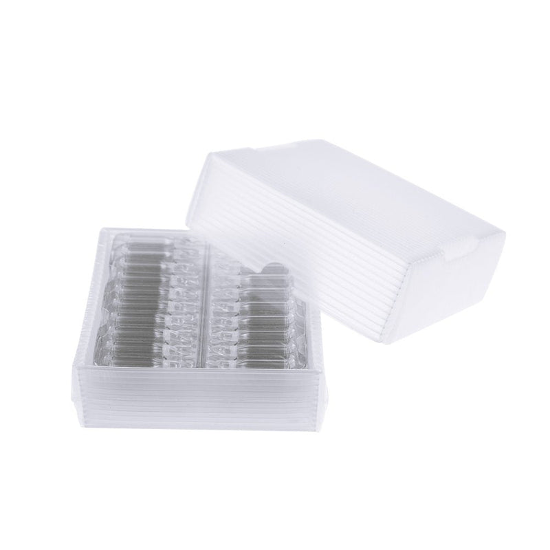 ALWSCI Polyspring Insert Clear Glass, 6mm Insert Diameter, Volume 200µl (Pack of 100) Conical Base with Polyspring 200ul 6*29mm