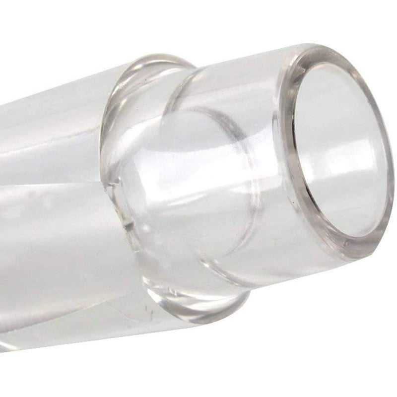 MUPOO Soprano Saxophone Mouthpiece Made of Plastic, Professional Durable Transparent (SOPRANO)