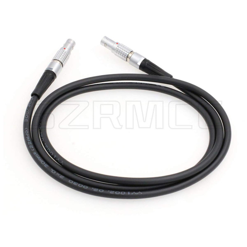 SZRMCC for ARRI Cameras 5 Pin Male to 5 Pin Male Timecode Cable for Sound Devices Ambient Lockit Zaxcom TC in/Out 60cm Straight Cable 60cm