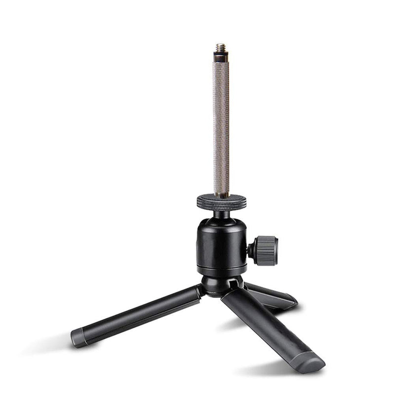 Koroao 1/4 Tripod Extender Rod for Livestream Broadcast Tripod Extender Tripod Extender Rod Support Camera Clamp Mount for Desktop Tabletop Stand Tripod(4.72inches) 4.72inches