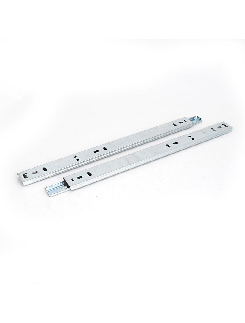 uxcell 13.3-Inch Drawer Slides, Full Extension Ball Bearing Two Way Slide Track Rail 25mm Wide 55lb Capacity 1 Pair