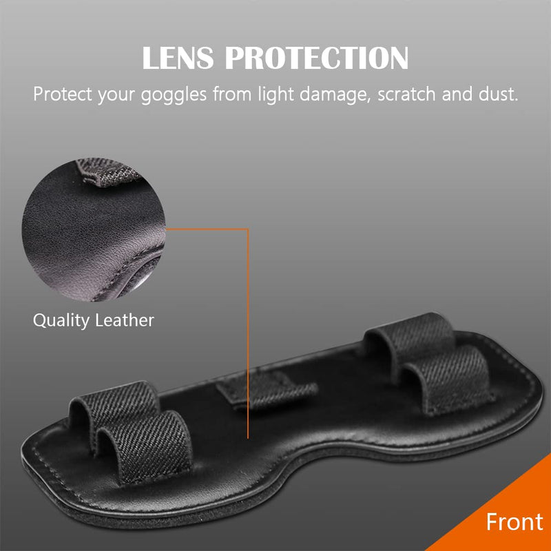 Arzroic Lens Protector Cover Protection Padding with Antenna Holder for DJI FPV Goggles V2 Drone Accessories