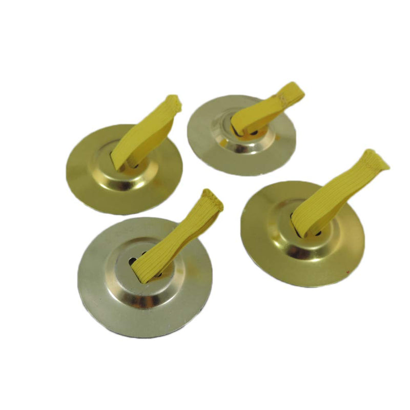 Set of 2-1.5" Finger Cymbals Toy Musical Instrument Noise Makers