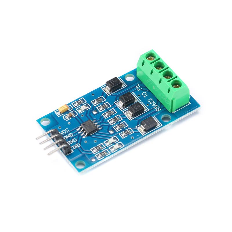 JESSINIE RS422 to TTL Mutual Conversion Module TTL to RS422 Bi-Directional Signal Module Full Duplex 422 to Single-chip MAX490 to TTL Module
