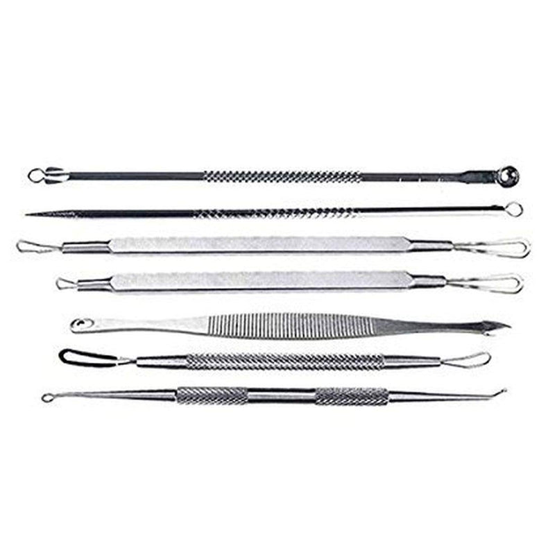 Pimple Popper - Blackhead Remover Pimple Comedone Extractor Tool Best Acne Removal Kit - Treatment for Blemish, Whitehead Popping, Zit with Pimple Popper Badge (Card)