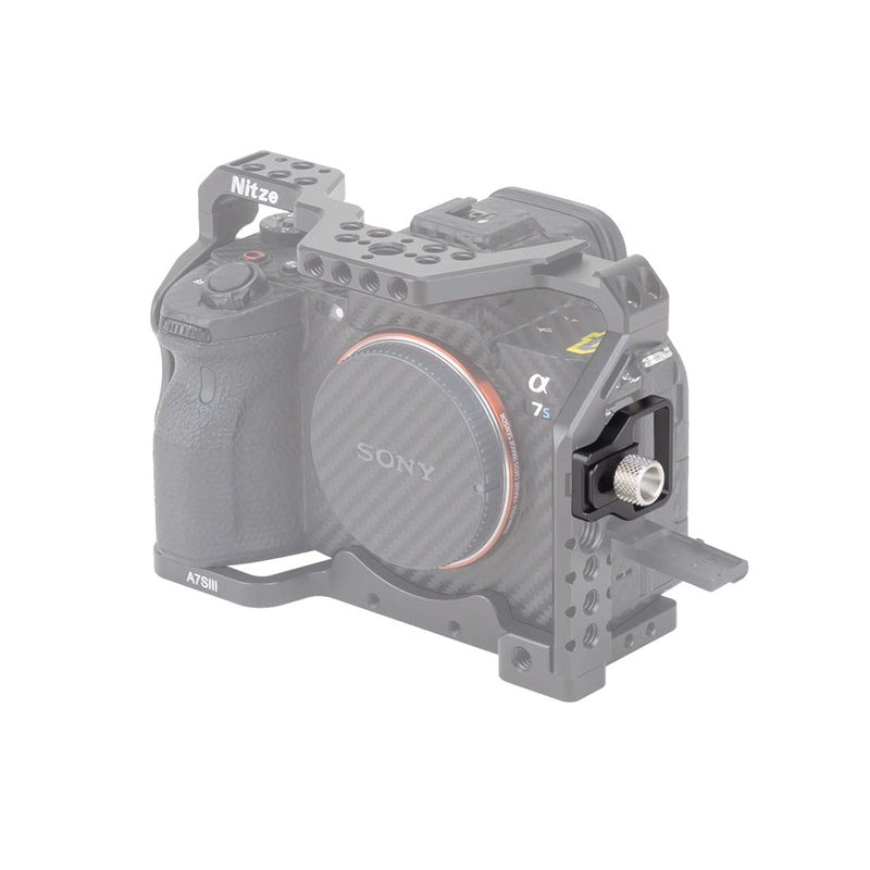 Nitze HDMI Cable Clamp A7SIII Cage Camera Cage Clamp Compatible for Sony A7S III Cage - PE22
