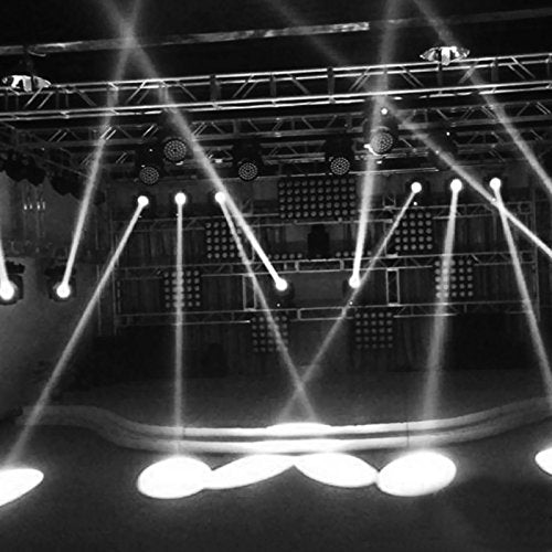 [AUSTRALIA] - 【Early Black Friday】Cool White LED Spotlight Beam KTV Disco Pinspot Light, Stage Light Projection Lamp Mirror Balls, DJ light Party Lights Magic Stage Lighting for KTV DJ Disco 