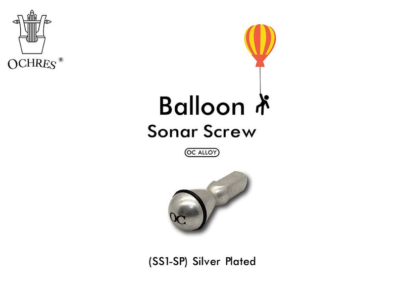 Ochres Music SS1-SP BALLOON Saxophone Sonar Screw Silver Plated