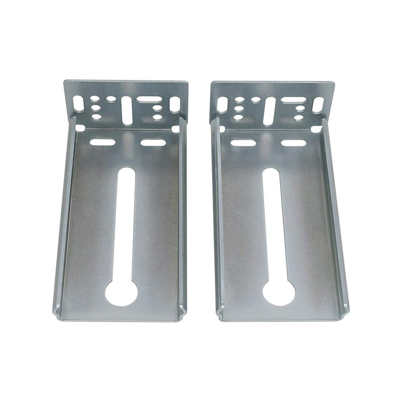 5 Pairs Rear Mounting Brackets for Drawer Slide - LONTAN B4502 Cabinet Drawer Bracket Drawer Track Guide Kitchen Replacement Parts for 1.77 inch(45mm) Width Furniture Gildes Rear Mount Brackets 5pair