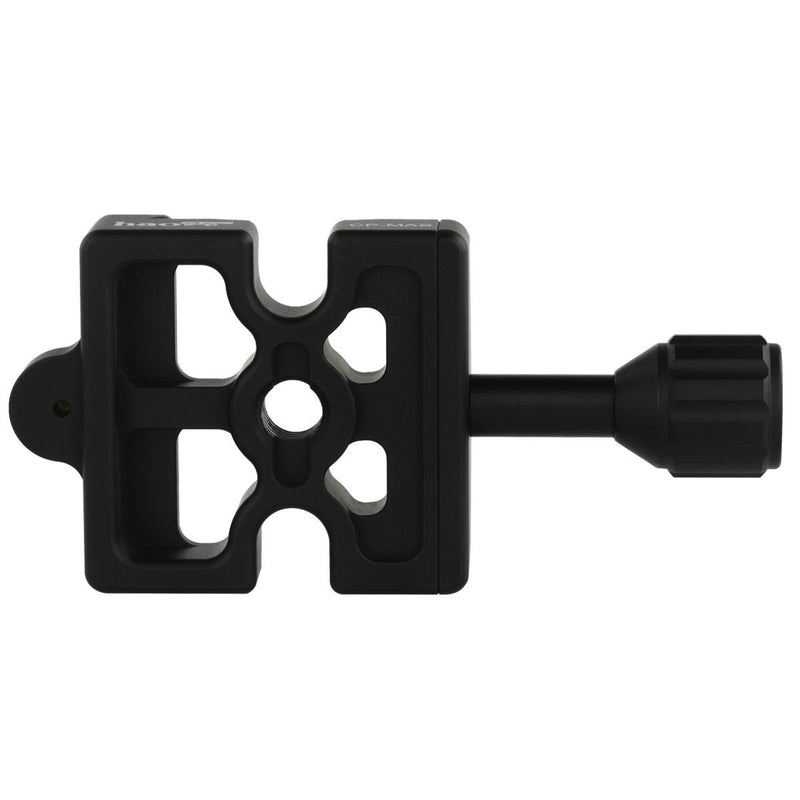 Haoge CP-MAS Screw Knob Clamp Adapter Mount for Quick Release QR Plate Camera Tripod Ballhead Monopod Ball Head Fit Arca Swiss and Manfrotto 200PL-14 RC2 Plate
