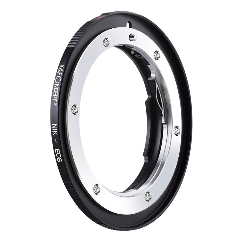 K&F Concept Lens Mount Adapter for Nikon F/AF AI AI-S Lens to Canon EOS EF EF-S Mount Adapter