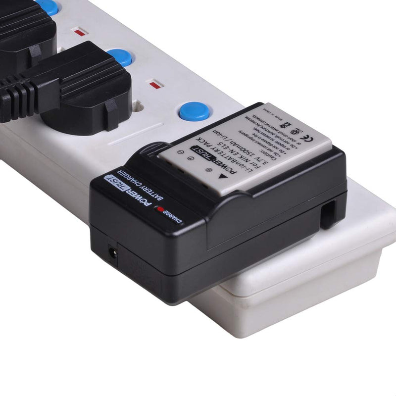 [AUSTRALIA] - PowerTrust 2Pack EN-EL5 ENEL5 Battery and Charger Kit for Nikon Coolpix 3700, 4200, 5200, 5900, 7900, P3, P4, P80, P90, P100, P500, P510, P520, P530, P5000, P5100, P6000, S10 Cameras 