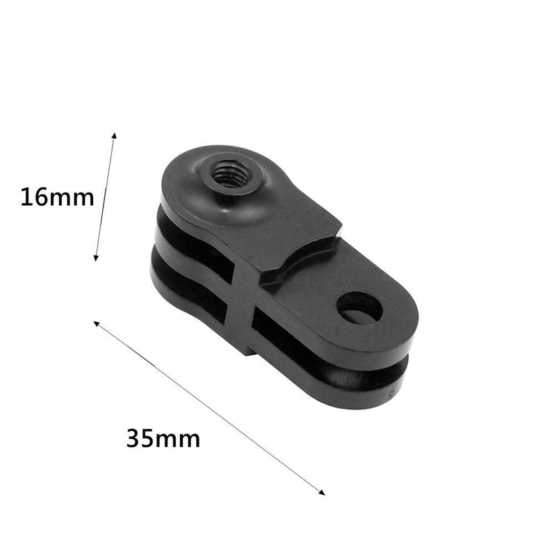2 Pcs Universal Rotary Extension Aluminum Arm Mount for GoPro Hero 9/8/7/(2018)/6/5 Black,Session 5/4,Hero 3+,DJI Osmo Action,AKASO/Campark/YI Action Camera