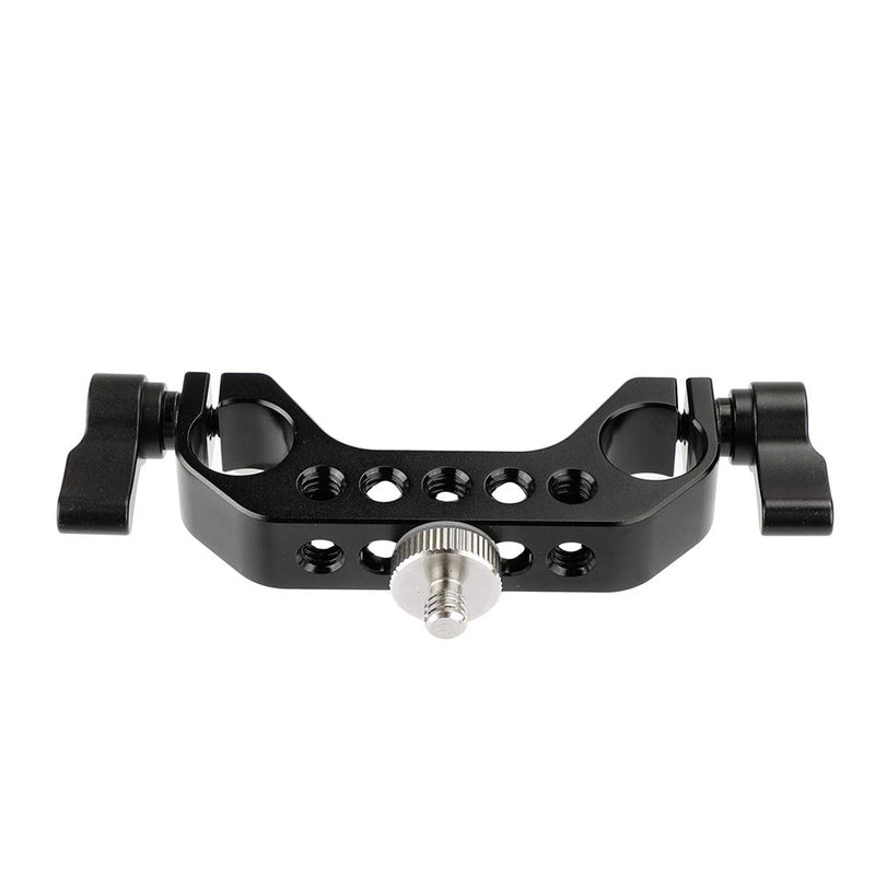 CAMVATE Camera 15mm Rod Bracket with 1/4-20 Thread Mount for 15mm Shoulder Rig