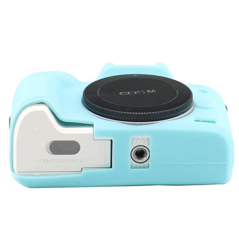 Camera Case for Canon EOS M50, Silicone case Cover for EOS M50 Digital Camera (Blue) Blue