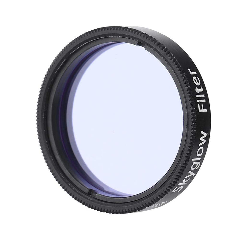 1.25 inch Moon Filter,Aluminum Alloy Sky Glow & Moon Filter Optical Glass for Telescope Eyepiece Cuts Light Pollution