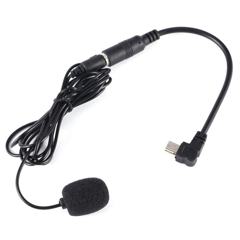 Small Computer Microphone, 0.14" Condenser Microphone USB Computer Microphone with Adapter for Mac PC Computer