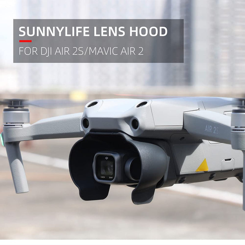 Air 2S Gimbal Camera Lens Cover Anti-Glare Sun Shade Hood for DJI Mavic Air 2S Mavic Air 2 Black for Air 2 and Air 2s