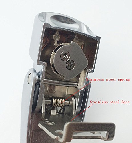Zinc Alloy Draw Latch 3" Satin Chrome Replace southco V7 for Tool Box Saddlebags Stain Chrome With key