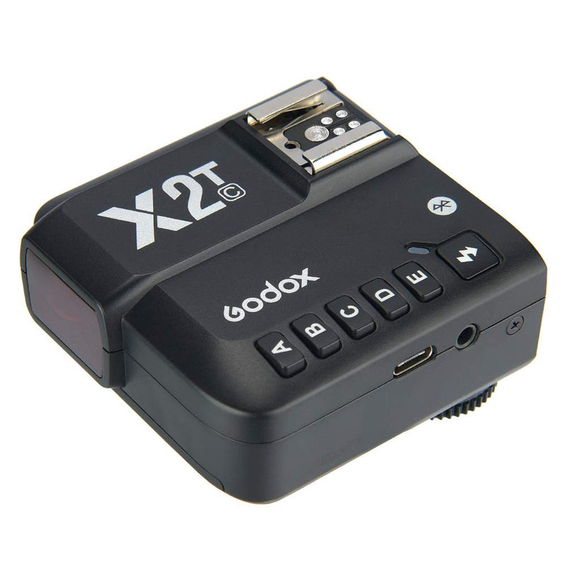 Godox X2T-C 2.4G Wireless Flash Trigger Transmitter for Canon with E-TTL II HSS 1/8000s Group Function LED Control Panel Firmware Update