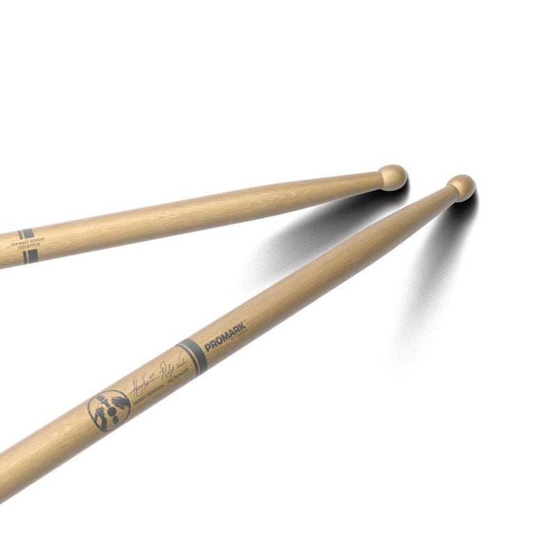 Promark TXDCBYOSW "Bring Your Own Style" BYOS Drumsticks, Hickory Oval Wood Tip BYOS Marching Hybrid