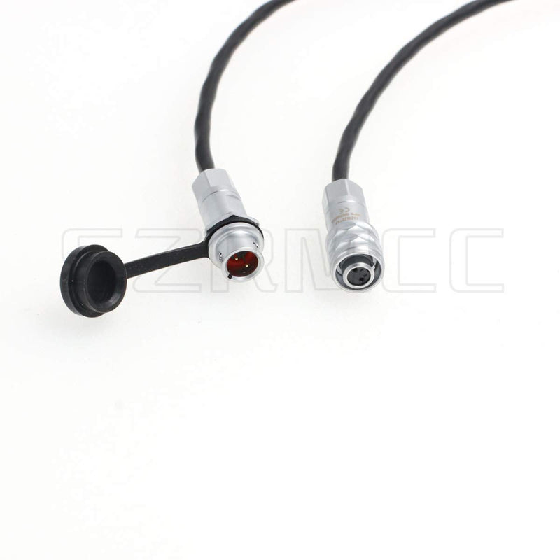 SZRMCC Weipu 2 Pin Male to 2 Pin Female Extension Power Cable for Blackmagic Pocket Cinema Camera 4K BMPCC
