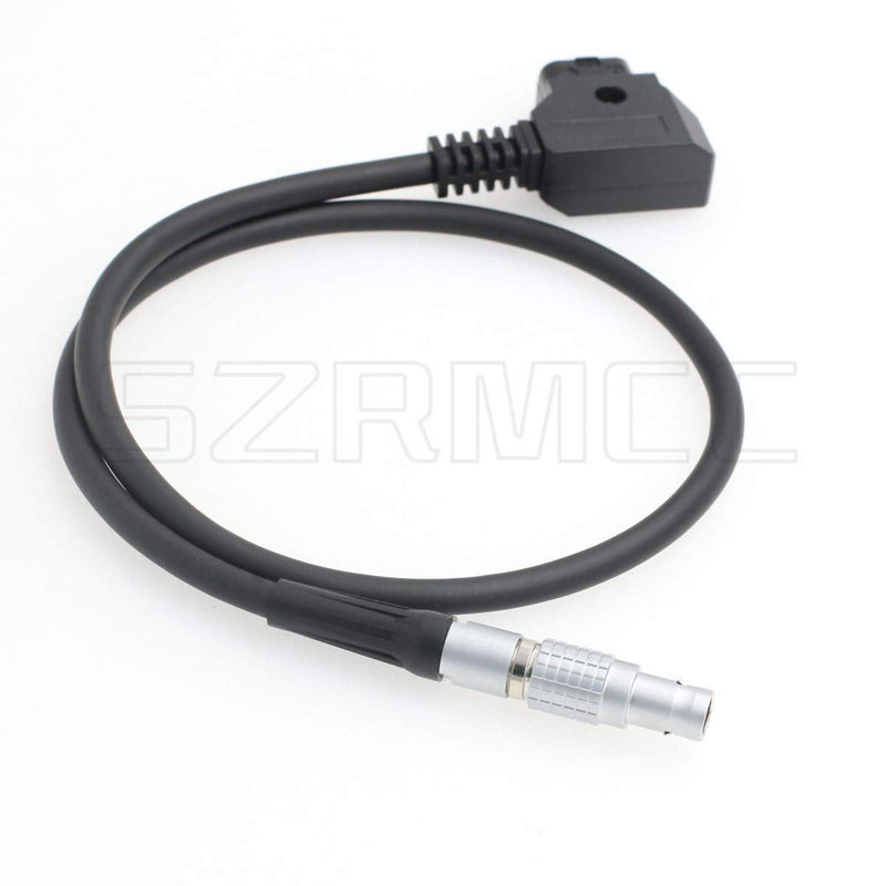 SZRMCC D tap to 0B 2 Pin Power Cable for SmallHD 503 703 Teradek Bolt 300 500 600 (Straight, 60cm) Straight