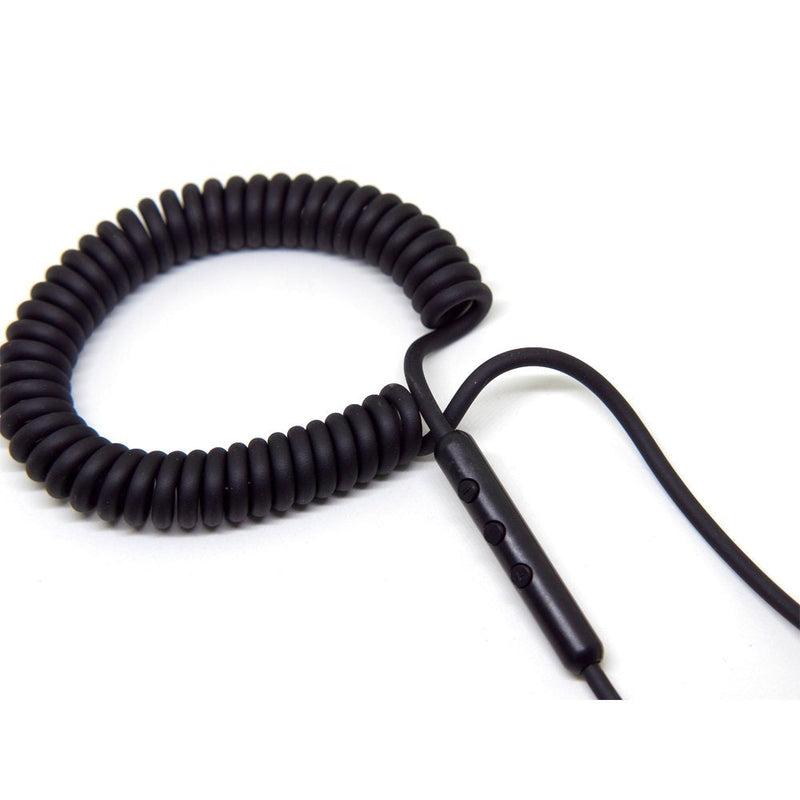 FAAEAL Replacement Audio Cable for Marshall Major II 2 Monitor Headphone Cord with Remote Microphone Volume Control for iPhone Samsung Black