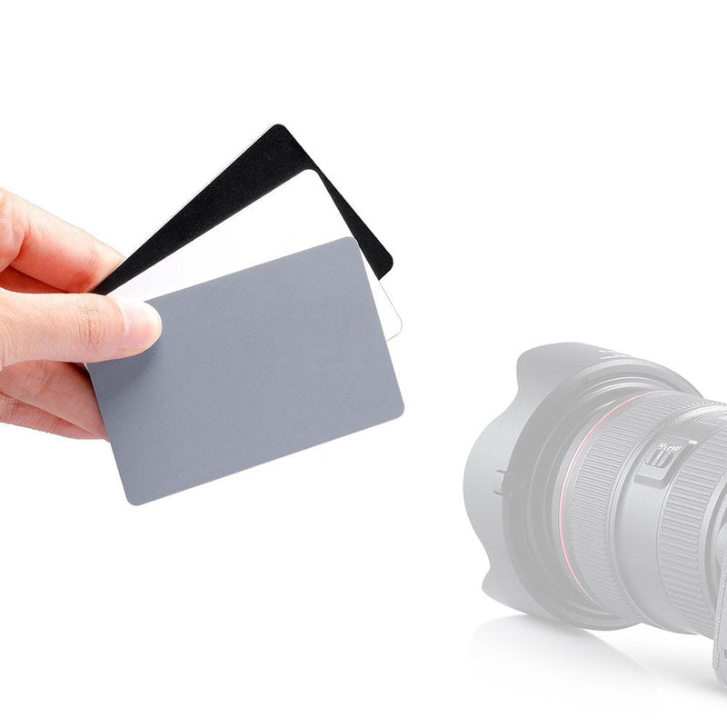Macolink White Balance Grey Cards 18% Gray Cards Custom Color Calibration DSLR/SLR/EVIL Camera Checker for Digital Photography Video (3.35" X 2.2")
