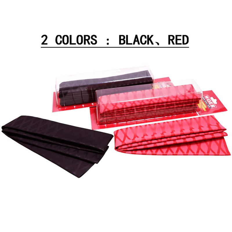 [AUSTRALIA] - WOER 3PCS Fishing Rod Shrink Wrap 2:1 Dia 1.2", 1.4", 1.6" Fishing Rod Grip Wrap Industrial Heat Shrink Tubing Fly Fishing Accessories L:9.8ft Red 3*Φ30mm 