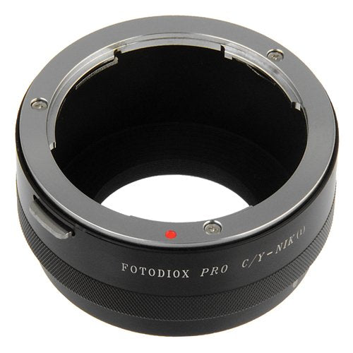 Fotodiox PRO Lens Mount Adapter, Contax Yashica (C/Y) Mount Lens to Nikon 1-Series Camera, fits Nikon V1, J1 Mirrorless Cameras, CY-Nik(1) PRO Contax/Yashica