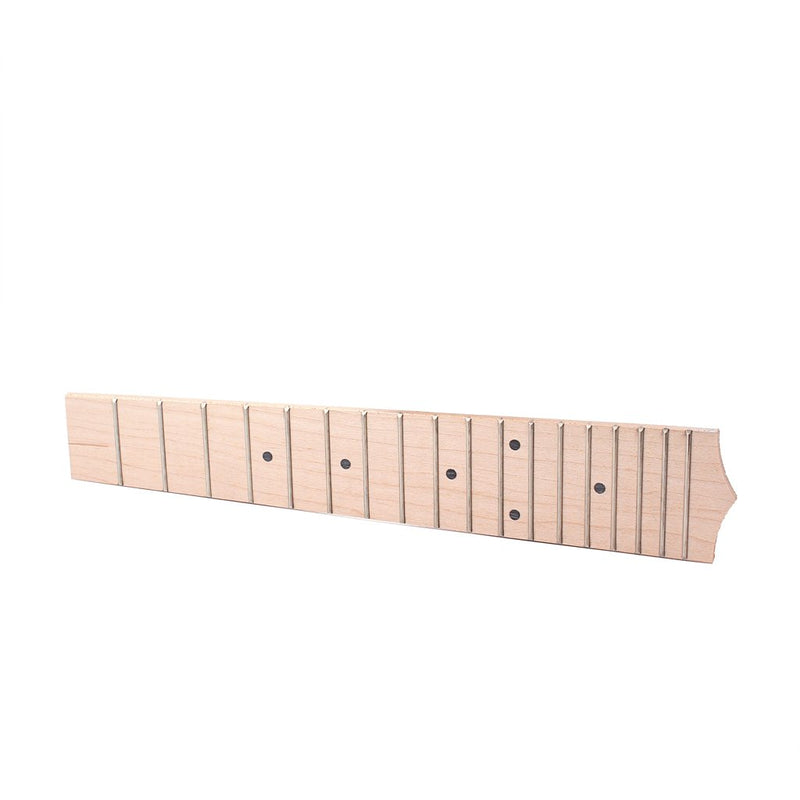 Alnicov 24 Inch Maple Ukulele Fingerboard Fretboard with 18 Frets for Concert Ukulele Replacement parts