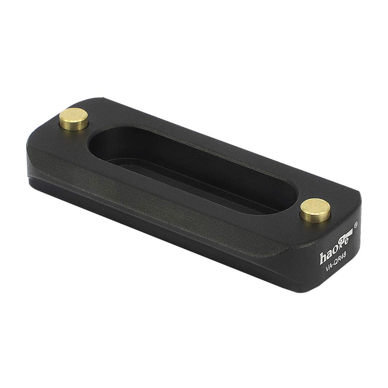 [AUSTRALIA] - Haoge VA-QR48 Quick Release NATO Rail Plate with 1/4'' Screws for Camera Cage Cheese Plate fit NATO-Compatible Handle Clamp Articulating Arms Monitor Mount 48mm NATO Rail 