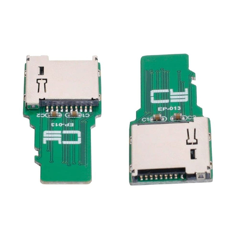 [AUSTRALIA] - Cablecc TF Micro SD Male Extender to TF Card Female Extension Adapter PCBA SD/SDHC/SDXC UHS-III UHS-3 UHS-2 Green TF Male to TF Female 