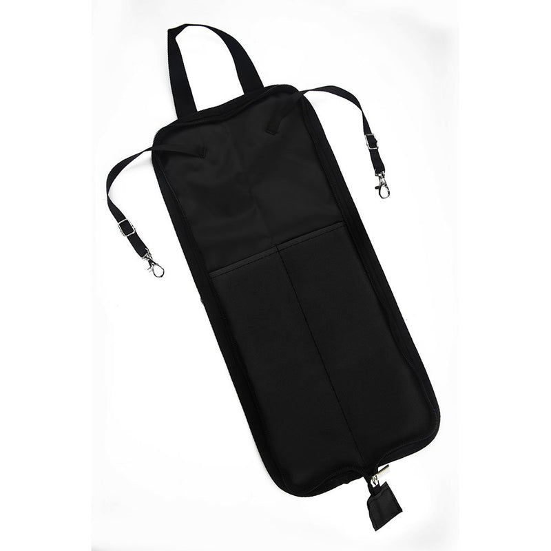 Tbest IRIN Drum Stick Storage Hanging Bag Drumstick Portable Handbag with Handle 5 Colors Available (Black/Red/Green/Blue/Pink)(Black) Black