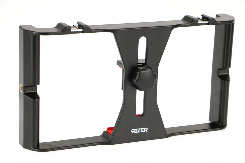 Rizer Smartphone Video Rig Handheld Grip Stabilizer w/Cold Shoe Mounts