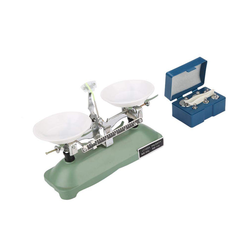 Fockety Easy to Carry Triple Beam Balance Beam Scale, Laboratory Precision Balance Scientific Balance Scale, Lab for Teaching Tool