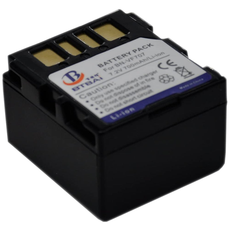 BN-VF707U Battery+Charger AC/DC Single for VF714U VF714 VF733U VF733 VF707 GR D275U D270U D370U D290U D250U D250 D350U GZ MG20U MG35U MG30 MG21U MG77U MG27U MG37U 0.7A