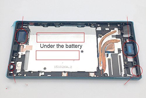 Battery Fixed Sticker Adhesive for Sony Xperia Z1 Z2 Z3 Z4 Z5 Z3 Compact/z5 Compact/Z5 Premium/X XZ XZs X Preformance XZ Premium XA XA Ultra (Under) Under