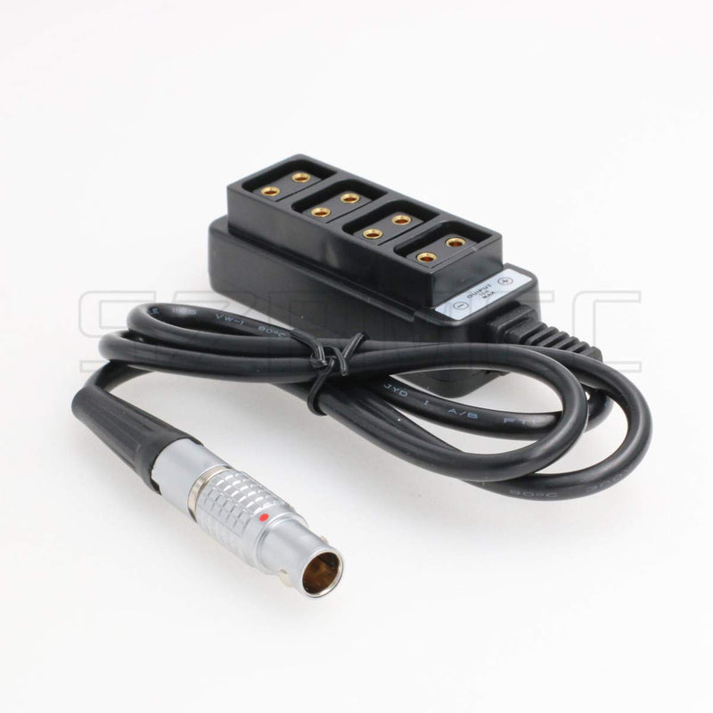 SZRMCC Ronin 2 Gimbal Stabilizer 1B 6 Pin Power Out to 4 Port D-tap Female Splitter Adapter Cable
