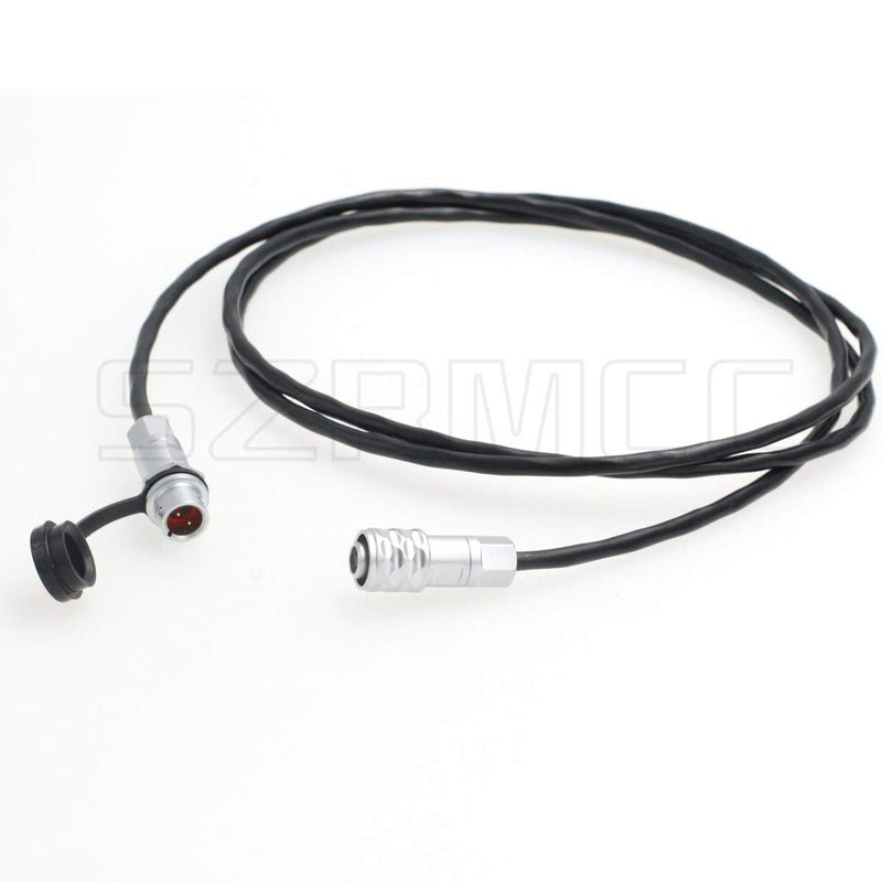 SZRMCC Weipu 2 Pin Male to 2 Pin Female Extension Power Cable for Blackmagic Pocket Cinema Camera 4K BMPCC