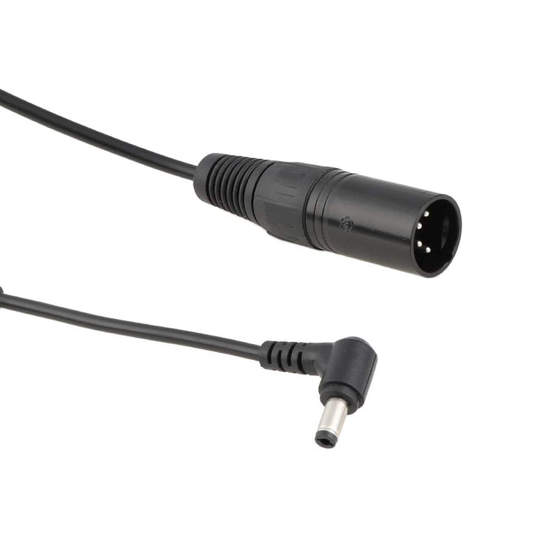 CAMVATE 4Pin XLR Male to 2.5mm DC Plug Power Cable