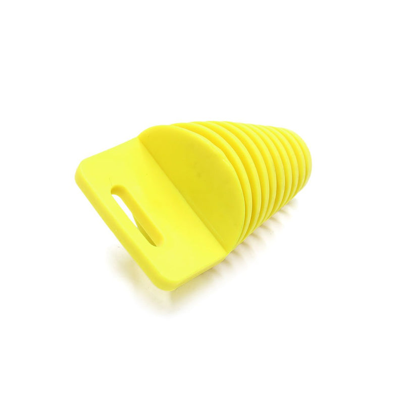 uxcell a17070300ux0655 Yellow Rubber Motorcycle Muffler Wash Plug Replacement for 33-62mm Outlet Dia